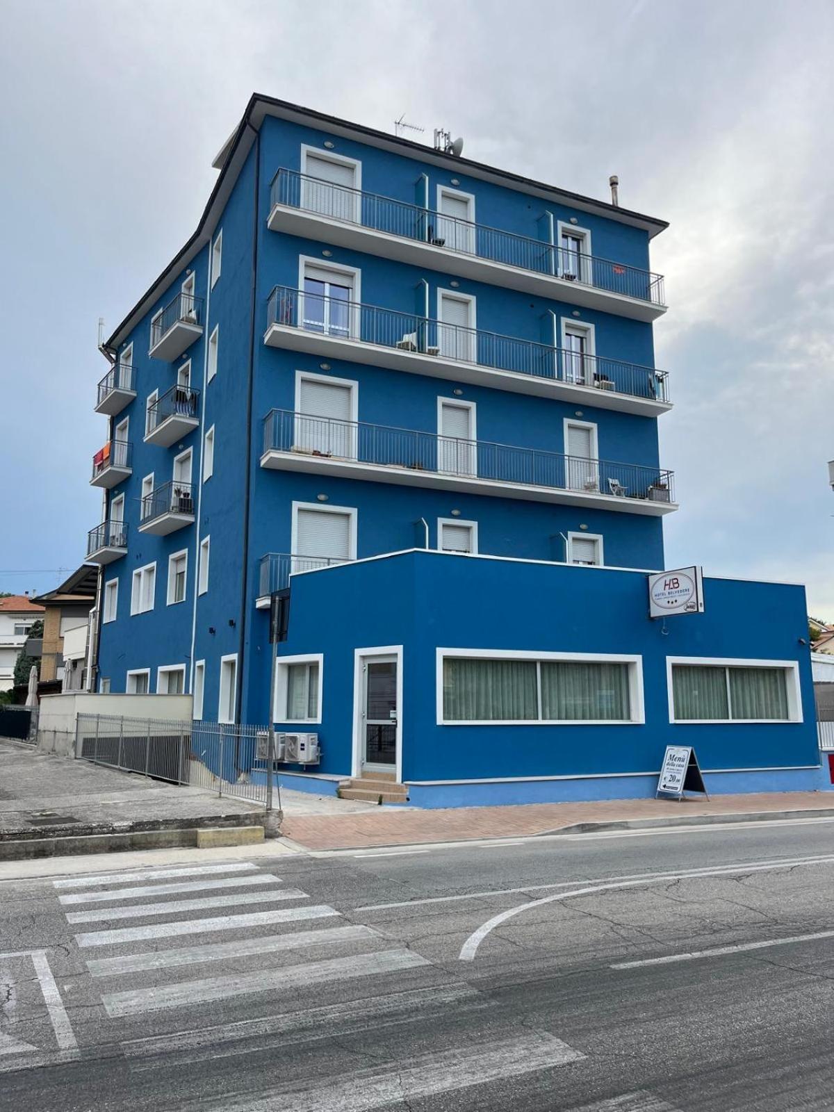 Hotel Belvedere Porto SantʼElpidio Eksteriør billede